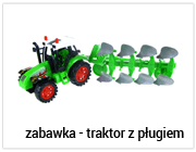 Zabawka traktor z pługiem – prezent za przegląd w MaxTrans