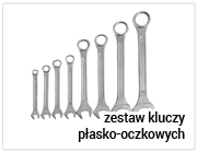 Zestaw kluczy płasko-oczkowych – prezent za przegląd w MaxTrans